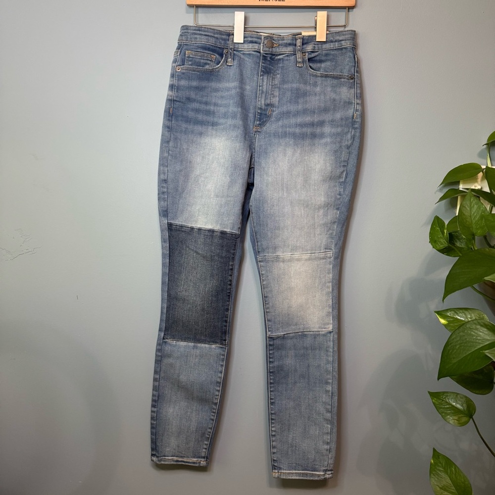 Universal Thread High-Rise Skinny Patched Jeans. NWT. Women’s Size 10 - Picture 2 of 14